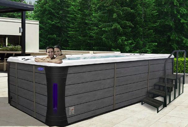 custom spa features designed by Rockport pool company</p> <p>
