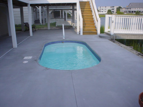 Fort Meyers with concrete deck